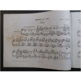 STRAUSS Isaac Chants du Ciel Piano 1855