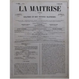 La Maîtrise Journal No 1 4 Pièces pour Chant Orgue ou Orgue 1859