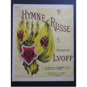 LVOFF Hymne Russe Ch. Neustedt Piano ca1875