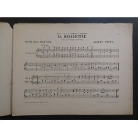 PETIT Albert La Bénédictine Grande Valse Piano 1895