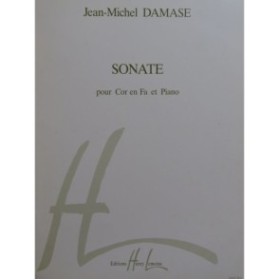 DAMASE Jean-Michel Sonate Piano Cor en Fa 1996