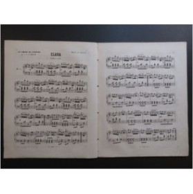 KORBACH J. J. Clara Schottisch Piano ca1850