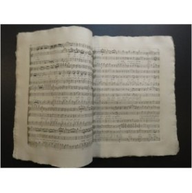 CIMAROSA Domenico L'innocente biondolina Chant Orchestre 1786