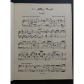 WEISMANN Julius Die Pfiffige Magd Opéra Chant Piano 1939
