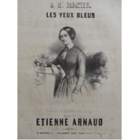 ARNAUD Etienne Les yeux Bleus Chant Piano ca1840