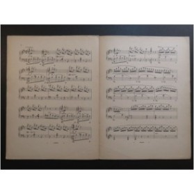 BILLI Vincenzo Matinée des Oiseaux Piano 1912
