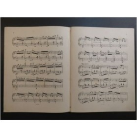 VINCENT Auguste Madrileña Piano ca1880