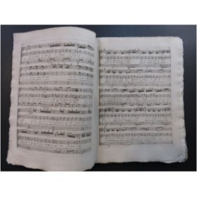 PAESIELLO Giovanni Voi m'amate Chant Orchestre 1786