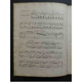 REDLER G. Variations et Valse finale Comte Ory Piano ca1820