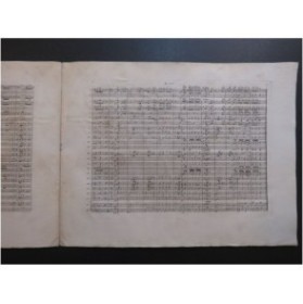 DUREAU Th. Rakoczy Marche Nationale Hongroise Fanfare Orchestre ca1880