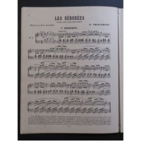 THIELEMANS P. Les Dérobées Danses Populaires Bretonnes Piano XIXe