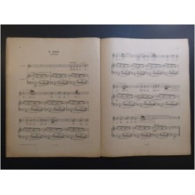 DE FALLA Manuel Siete Canciones 7 Chansons Chant Piano 1922