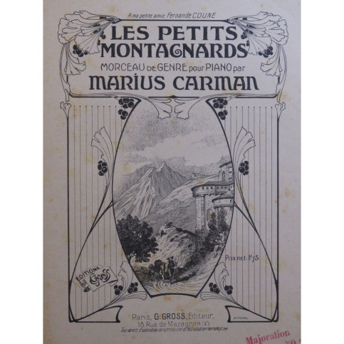 CARMAN Marius Les Petits Montagnards Piano