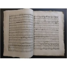 GIORDANI Giuseppe Ah ! No placato Chant Orchestre 1786