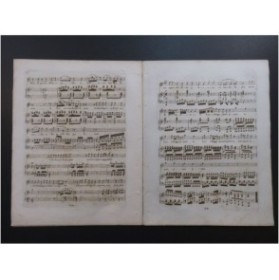 RUSSO Raphaël L'Exil de Rochester No 2 Chant Piano ca1820