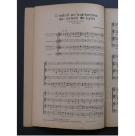 CAUCHIE Maurice Quinze Chansons Françaises du XVIe siècle Chant 1926