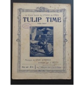 STAMPER Dave Tulip Time Fox-Trot Piano 1919