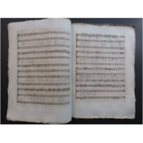 SARTI Giuseppe In un mar di tante pene Chant Orchestre 1786