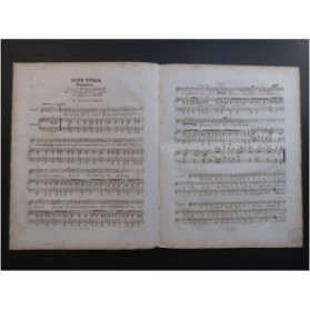 DE FELTRE Alphonse Doux Tyrol Romance Piano Chant 1835