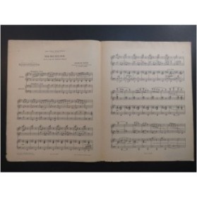 RAVEL Maurice Berceuse sur le nom de Fauré Piano 4 mains 1923