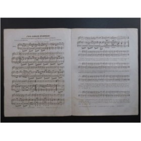 PARIZOT Victor Le Garçon d'Honneur Chant Piano ca1850