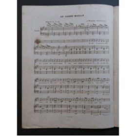 PUGET Loïsa Le Garde Moulin Chant Piano 1840