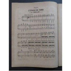 ROSELLEN Henri Fantaisie sur L'Etoile du Nord Piano ca1855