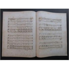 CROZE J. B. Prière au Seigneur Cantique Chant Orgue ca1840