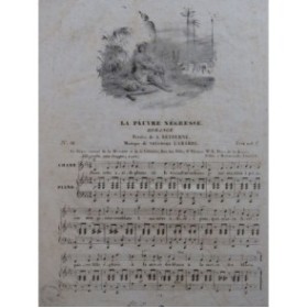LABARRE Théodore La Pauvre Négresse Chant Piano ca1830