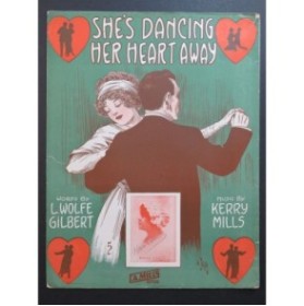 MILLS Kerry She's Dancing Her Heart Away Chant Piano 1914