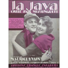 YVAIN Maurice La Java Chant Piano 1922