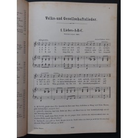 Erk's Deutscher Liederschatz 200 Pièces Chant Piano ca1878