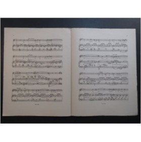 MORAC Charles Le Marchand de Sable Chant Piano 1920