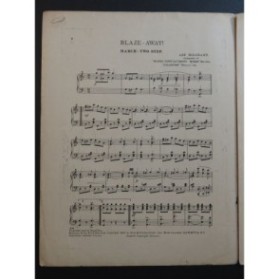 HOLZMANN Abe Blaze Away Piano ca1907