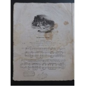 PANSERON Auguste Au Revoir Louise Chant Piano ca1830