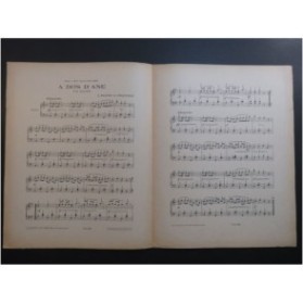 DESPOIS DE FOLLEVILLE L. A Dos d'Ane Piano ca1925