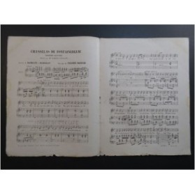 BARBIER Frédéric Chasselas de Fontainebleau Chant Piano ca1870