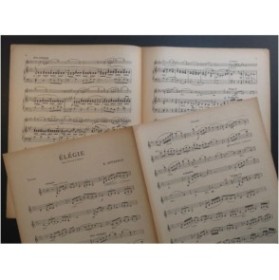 MASINI F. La Reine des Fleurs Chant Piano ca1840