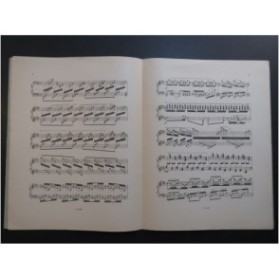 HEUSSER Hans Caprice Indien Piano 1914