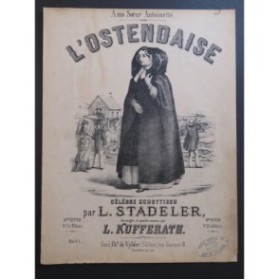 STADELER L. L'Ostendaise Piano XIXe