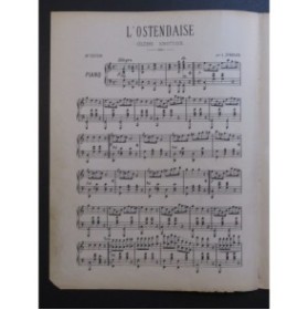 STADELER L. L'Ostendaise Piano XIXe