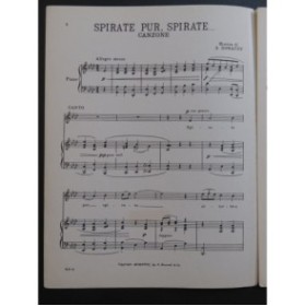DONAUDY Stefano Spirate Pur, Spirate Chant Piano 1918