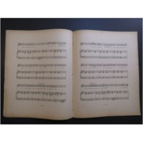 PRIVAS Xavier Chanson des Heures Chant Piano ca1905