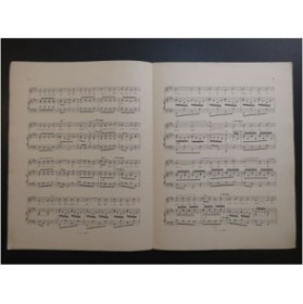 CUVILLIER Charles Ronde du Bois Doré Chant Piano 1898