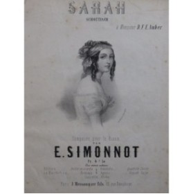 SIMONNOT E. Sarah Piano ca1840