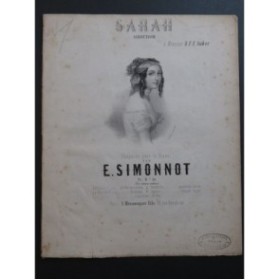 SIMONNOT E. Sarah Piano ca1840