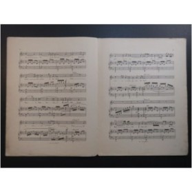MASSENET Jules A Colombine Chant Piano ca1890