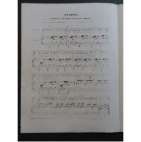 NADAUD Gustave L'Insomnie Chant Piano 1855