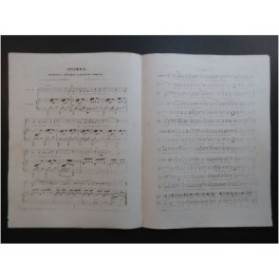 NADAUD Gustave L'Insomnie Chant Piano 1855