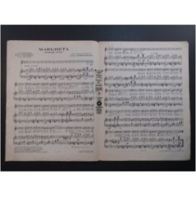 SCHERTZINGER Victor L. Marchéta Marquitta Chant Piano 1923